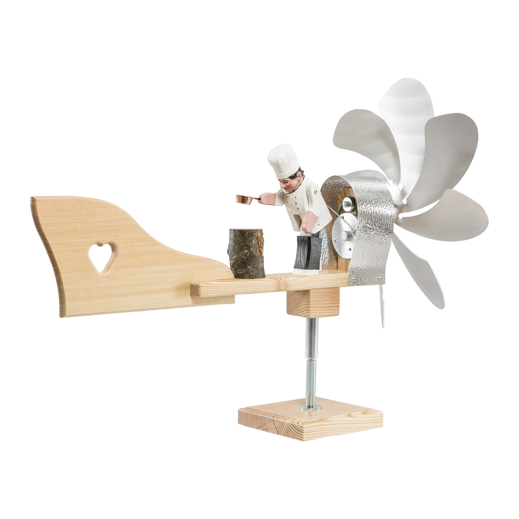 Windrad mit Koch Windrad mit Koch