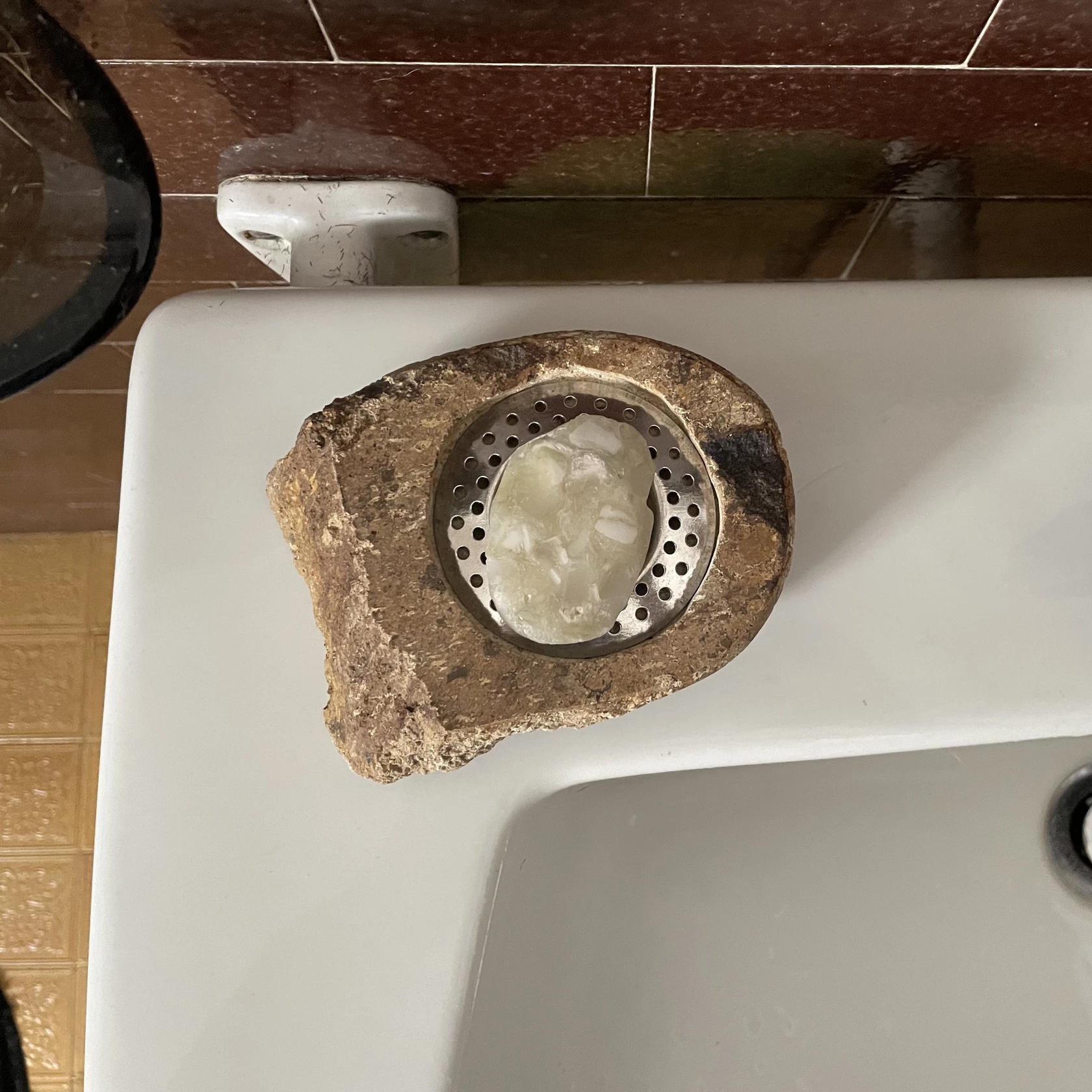 Seifenschale aus Naturstein Seifenschale aus Naturstein