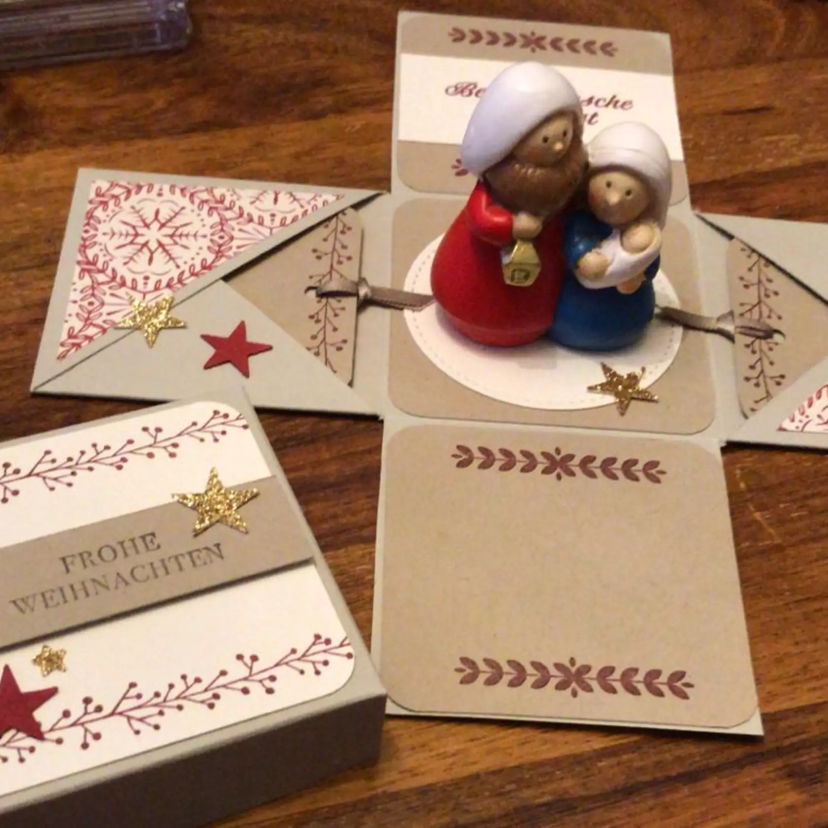 Explosionsbox Weihnachten Explosionsbox Weihnachten