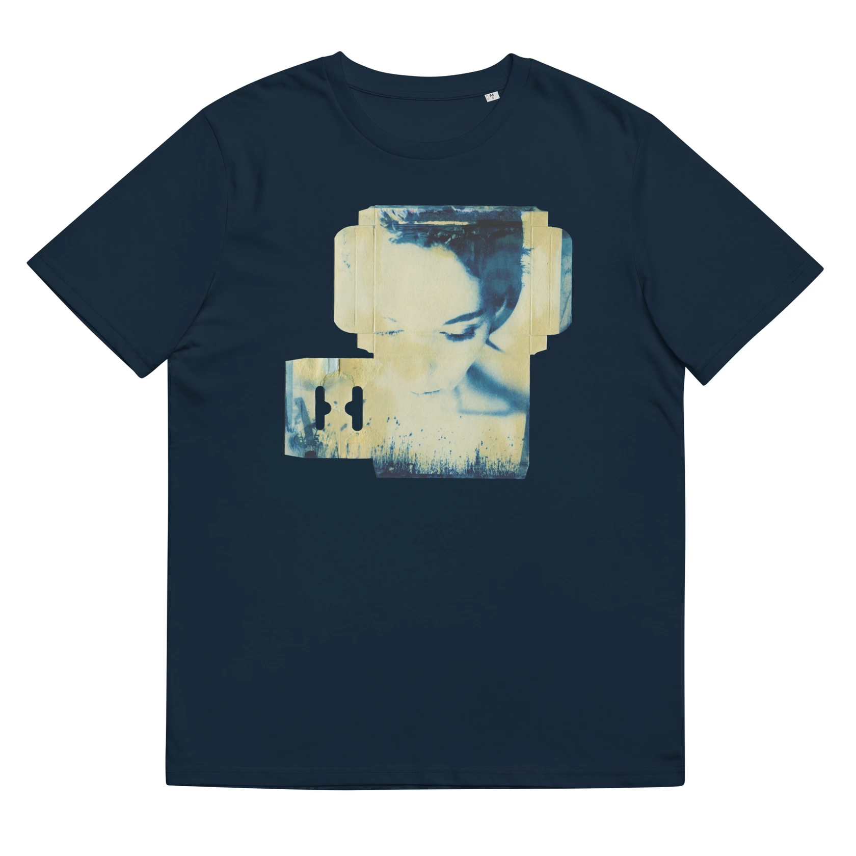 T-shirt mit Fotodruck auf Karton