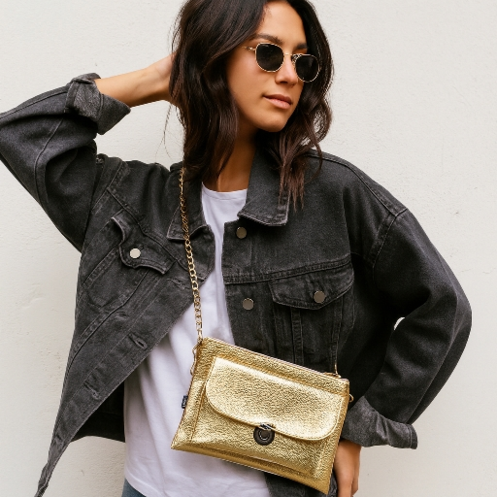 Summer-Bag metallizzata oro Summer-Bag metallizzata oro