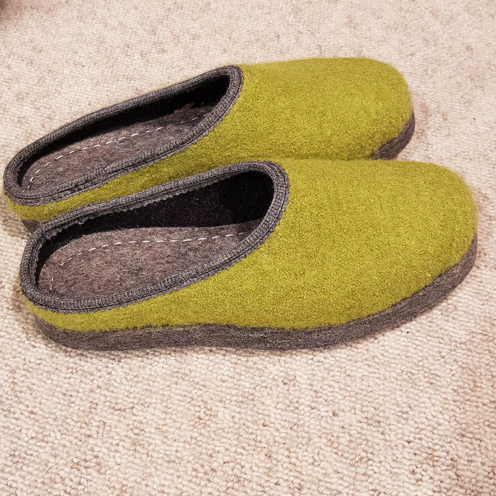 Pantoffeln - handgemachte Potschn Damen hinten offen - Toppar Pantoffeln - handgemachte Potschn Damen hinten offen - Toppar
