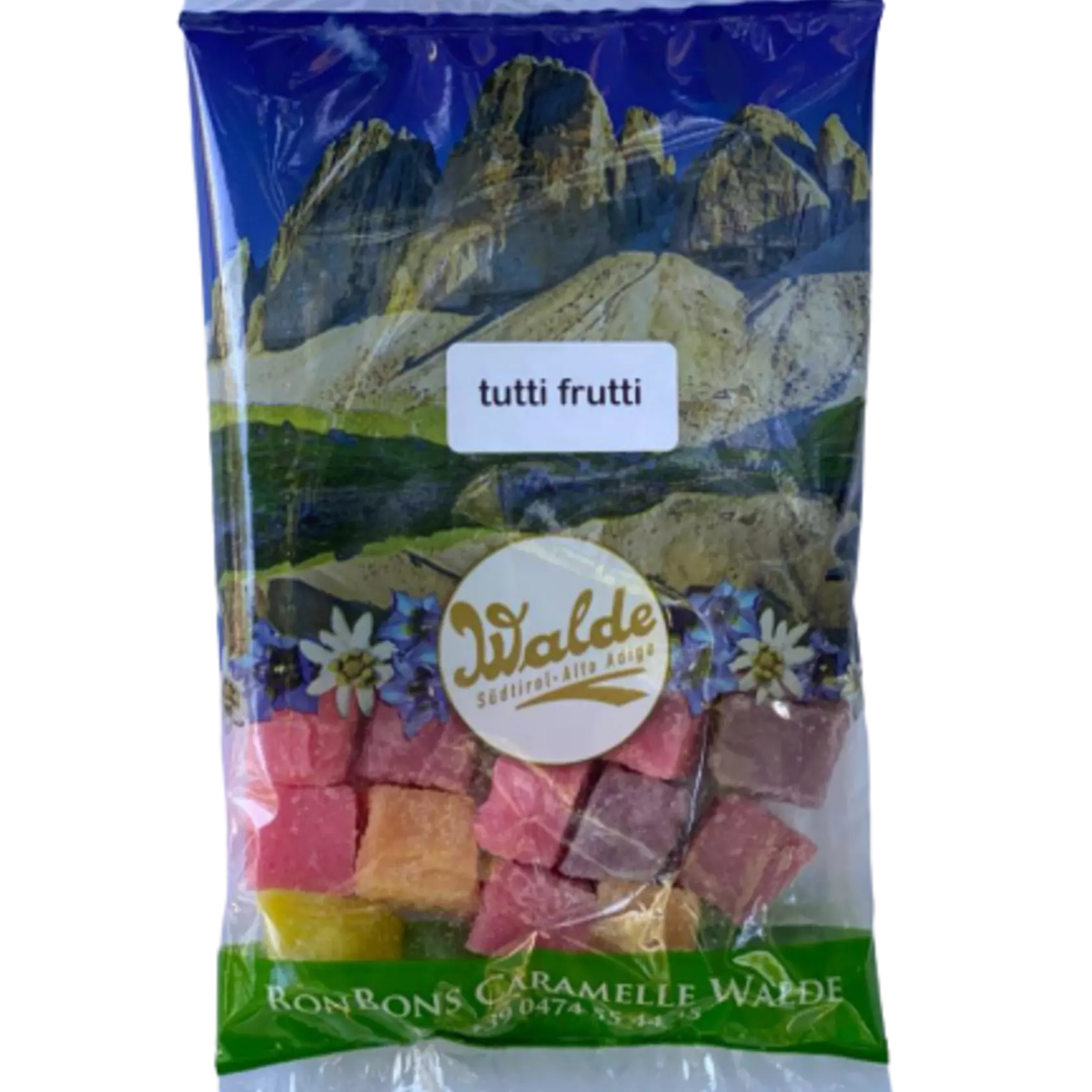 Früchtewürfel - weiche Bonbons Früchtewürfel - weiche Bonbons