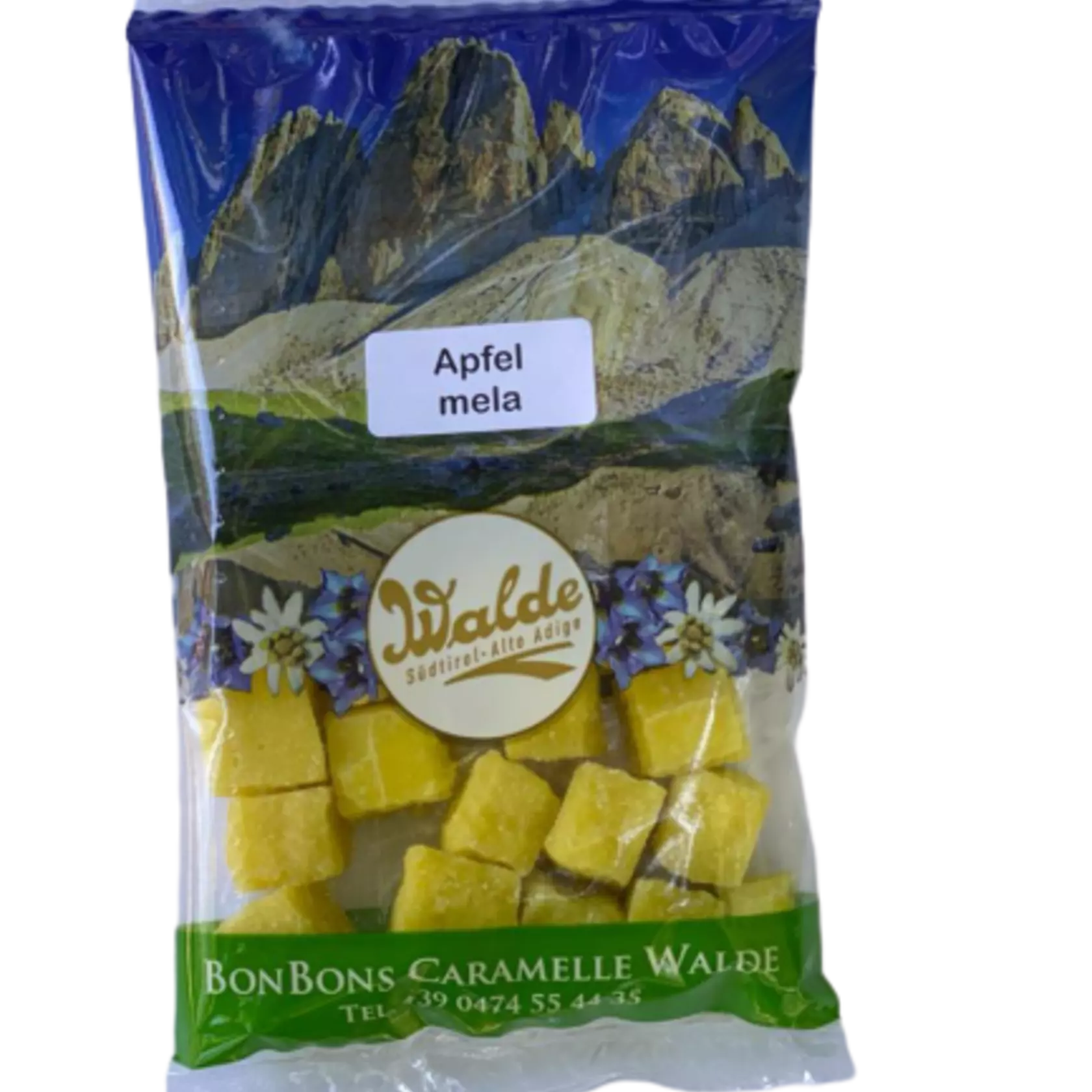 Apfelwürfel - weiche Bonbons Apfelwürfel - weiche Bonbons