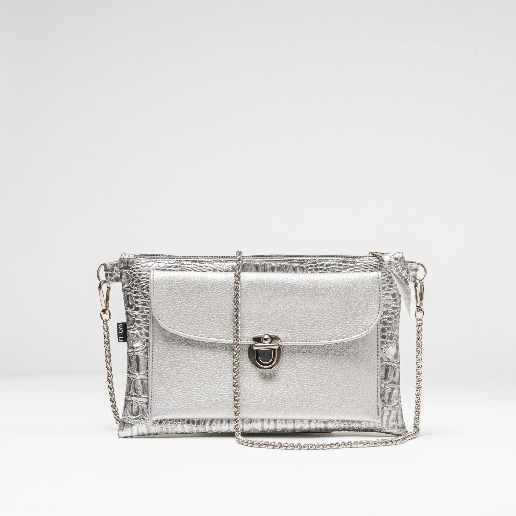 Summer-Bag argento coccodrillo Summer-Bag argento coccodrillo