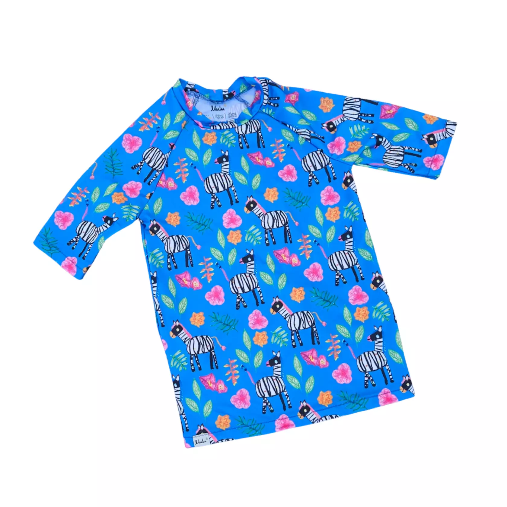 SUN T-SHIRT ZEBRA (shorts sleeves) - swim & sport SUN T-SHIRT ZEBRA (shorts sleeves) - swim & sport