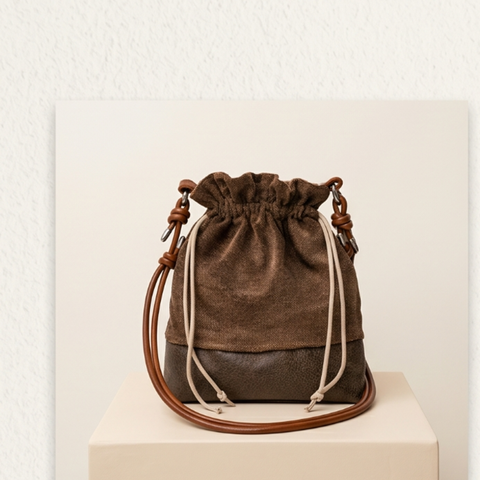 Bucket bag marrone Bucket bag marrone