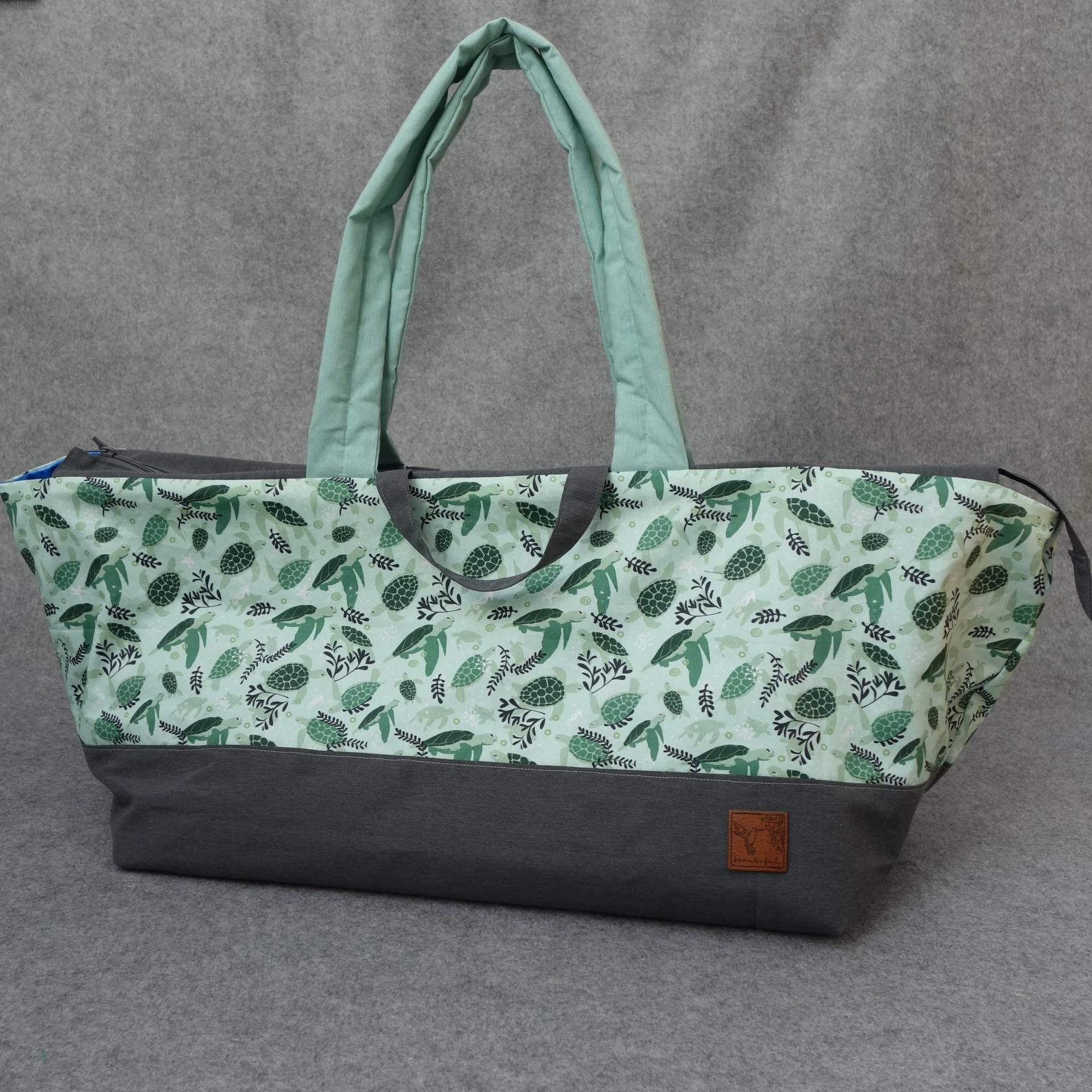 Borsa mare e piscina Tartarughe Borsa mare e piscina Tartarughe