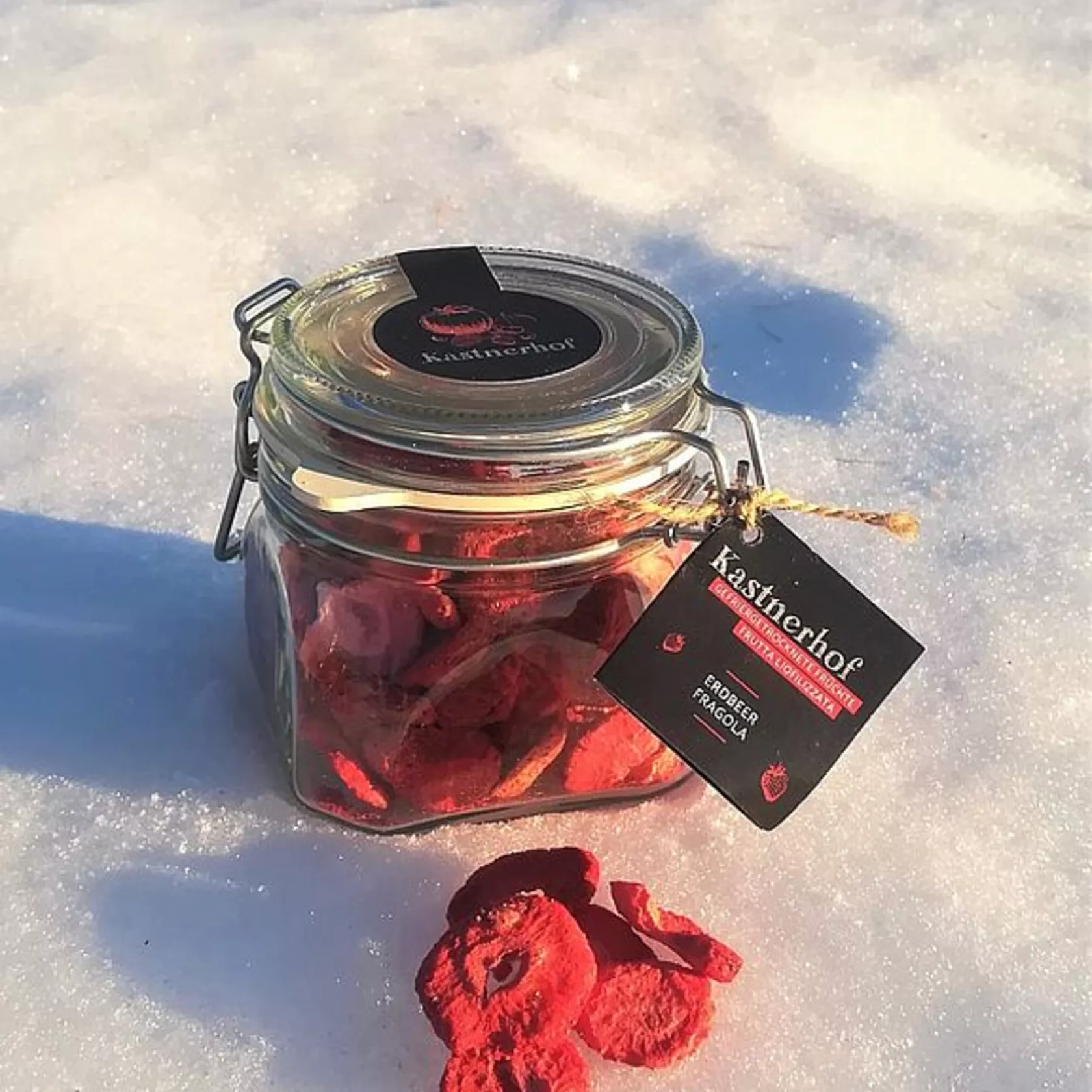 Gefriergetrocknete Erdbeeren 25g Gefriergetrocknete Erdbeeren 25g
