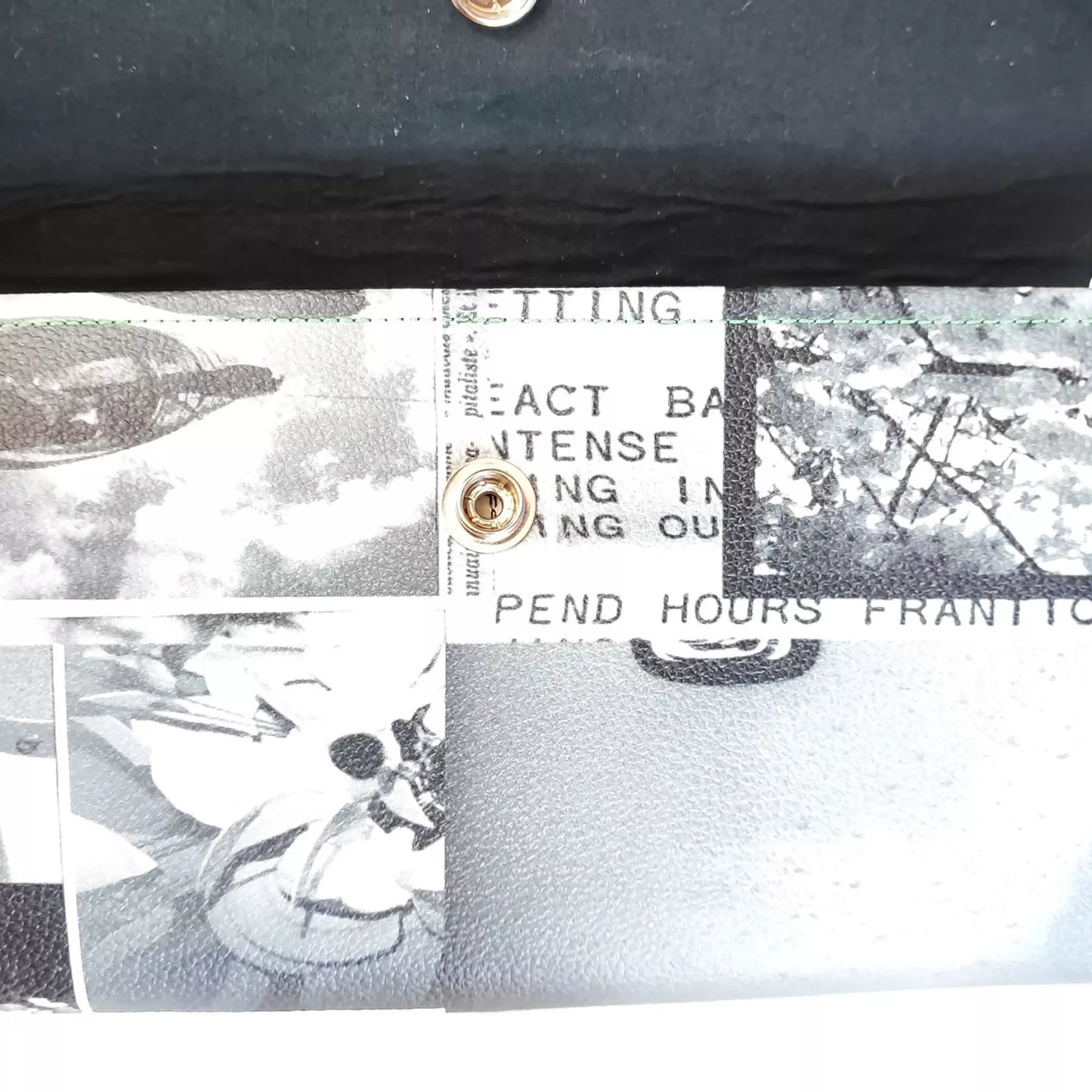 Brieftasche Mod. Matilda grün metallic Brieftasche Mod. Matilda grün metallic