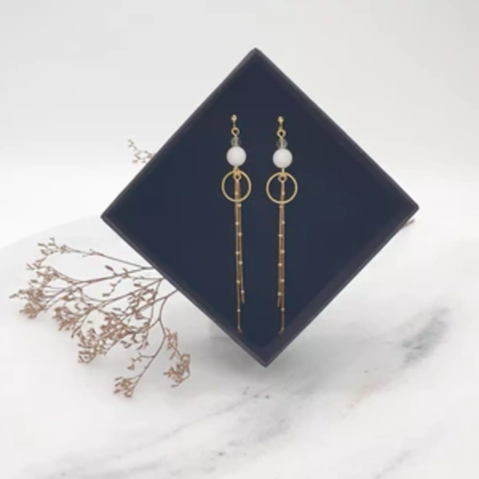 Ohrringe "fine", gold Ohrringe "fine", gold