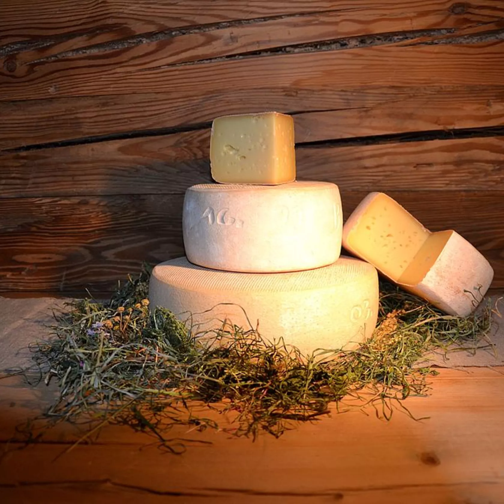 Bergkäse aus Südtirol