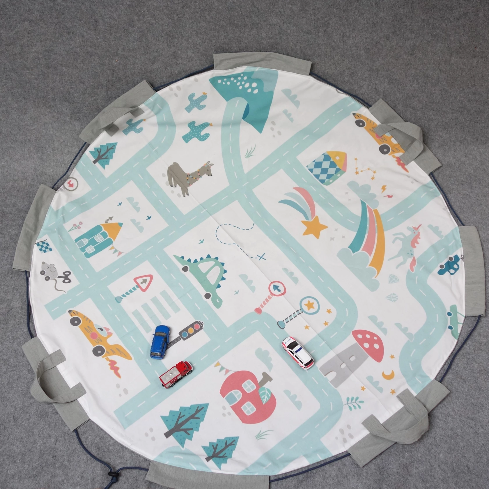 Spielesack Zauberstraße/Hellgrau Spielesack Zauberstraße/Hellgrau