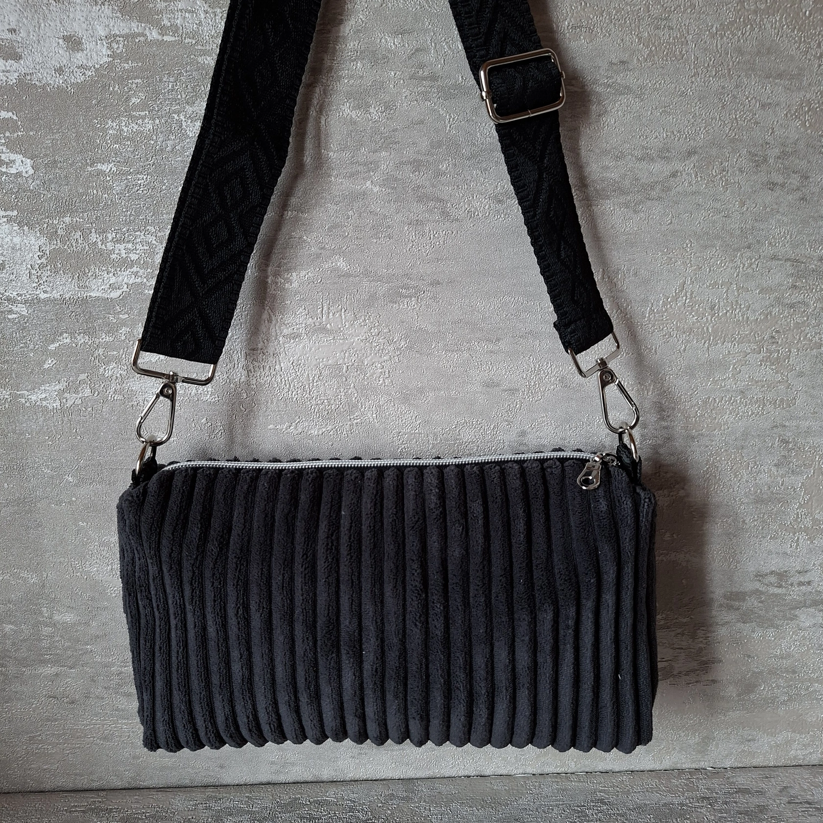Minibag Breitcord anthrazit Minibag Breitcord anthrazit