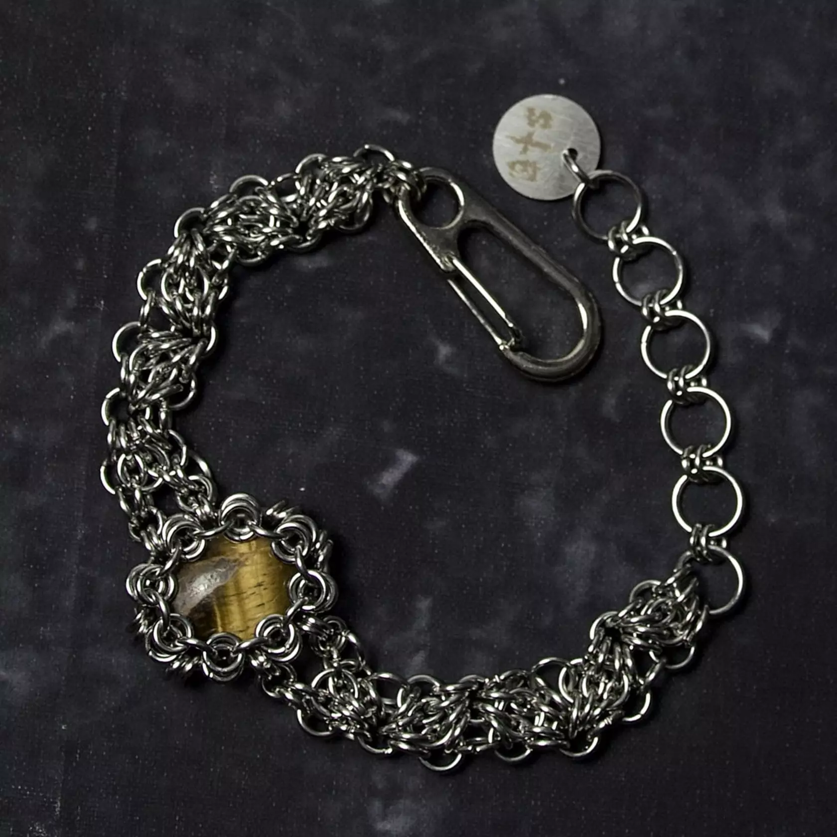 Bracciale con occhio di tigre Bracciale con occhio di tigre