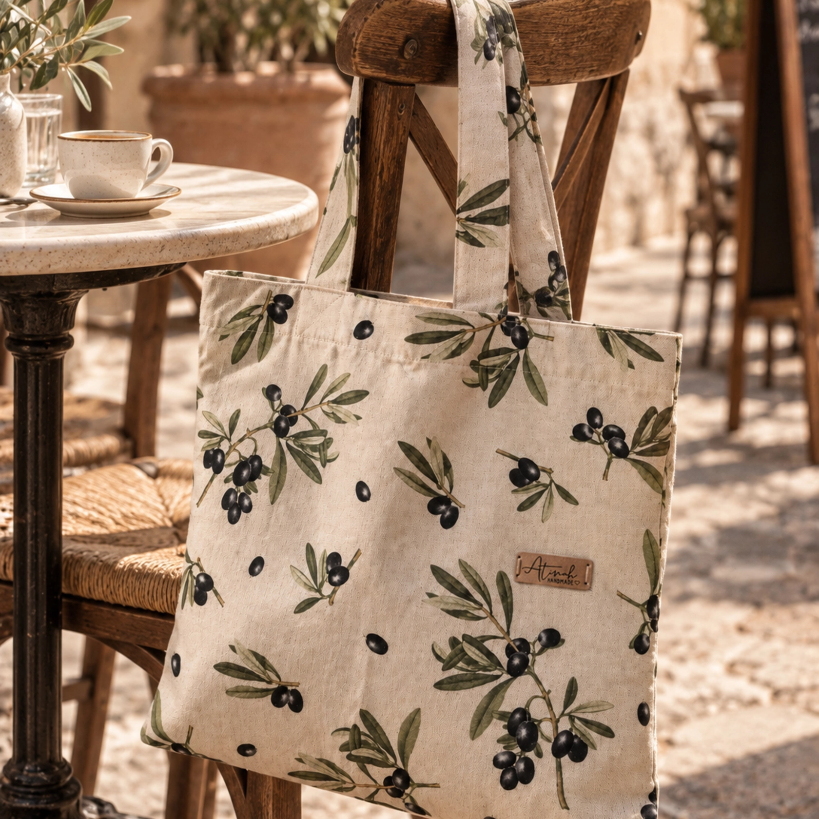 "Oliven" - Tote Bag "Oliven" - Tote Bag