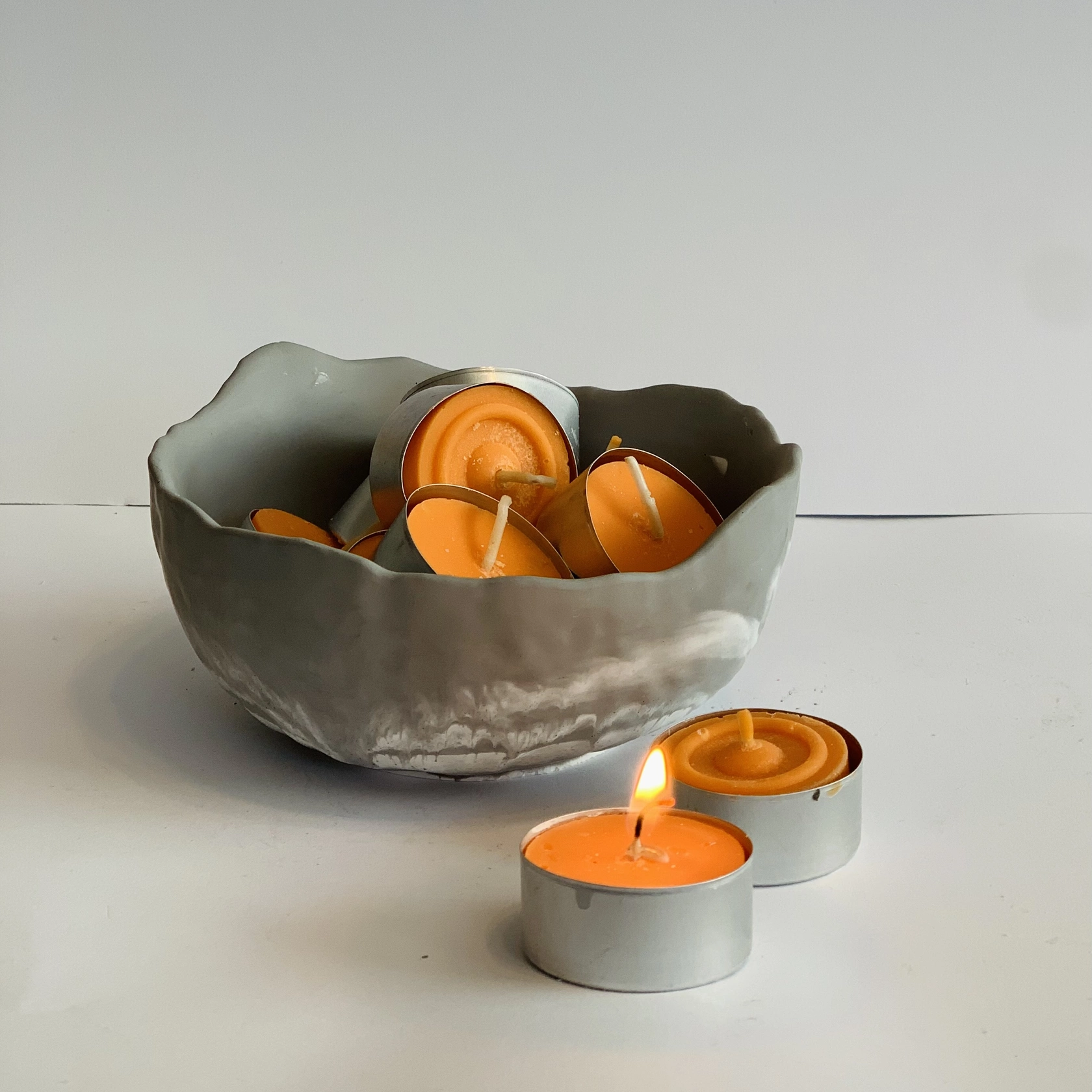 Teelichter Orange Teelichter Orange