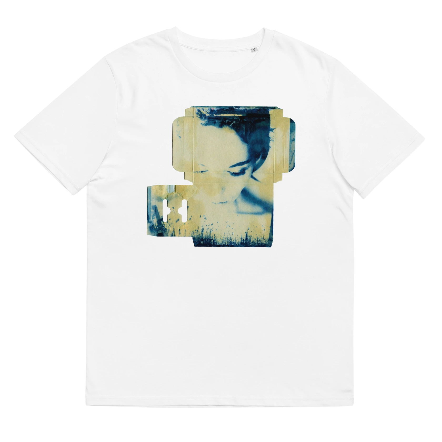 T-shirt mit Fotodruck auf Karton