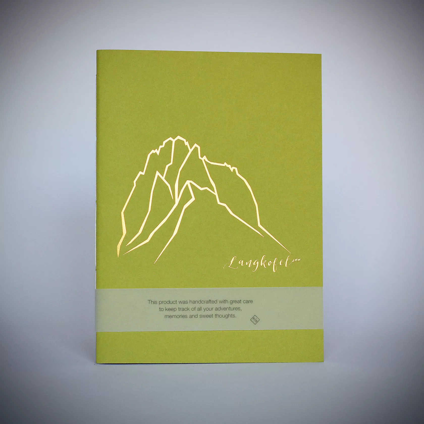 Mountain Notebook Langkofel