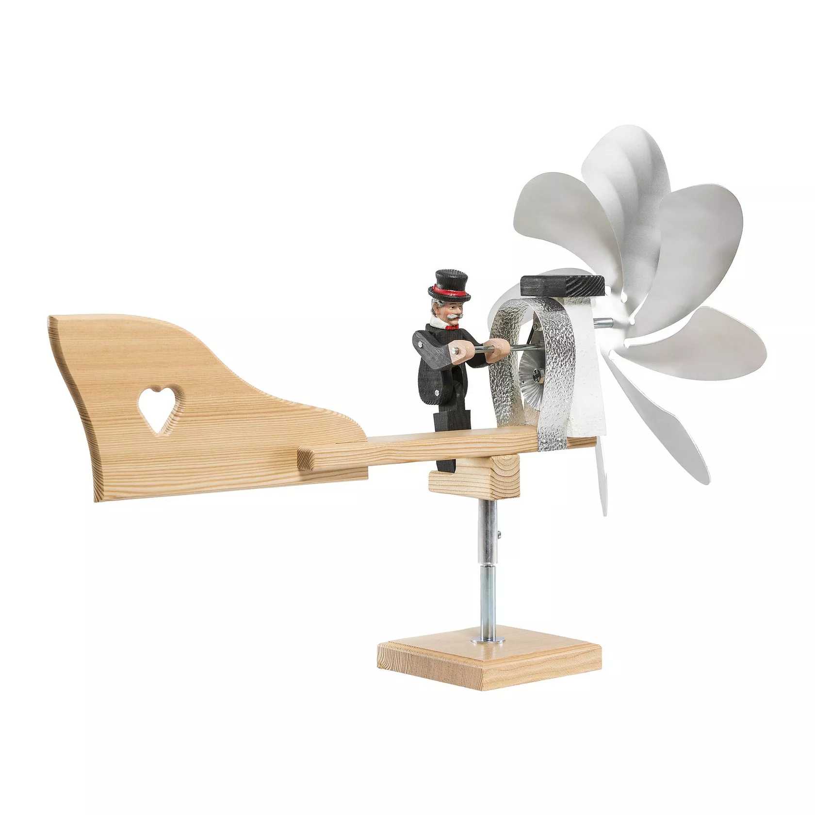 Windrad mit Kaminkehrer Windrad mit Kaminkehrer